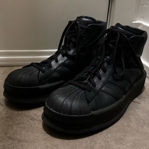 Rick Owens x Adidas Mastodon Triple Black Size 12.5